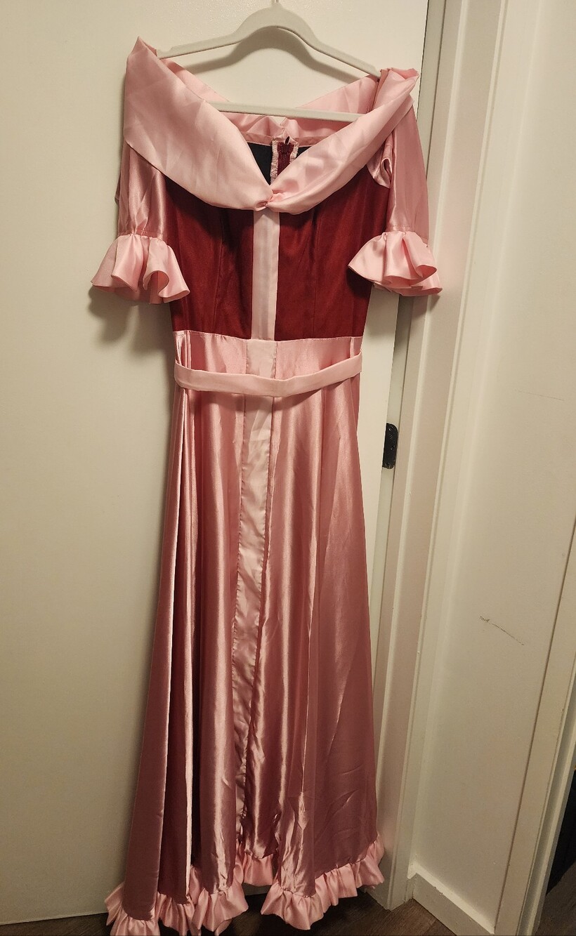 Belle Pink Dress Cosplay